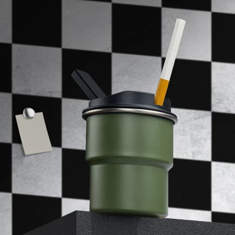 

4-in-1 Dry Burning Smoking Pipe Stainless Steel Mug Hookah Cup Cigarettes Tobacco Bowl Smoking Accessories Gadgets for Men