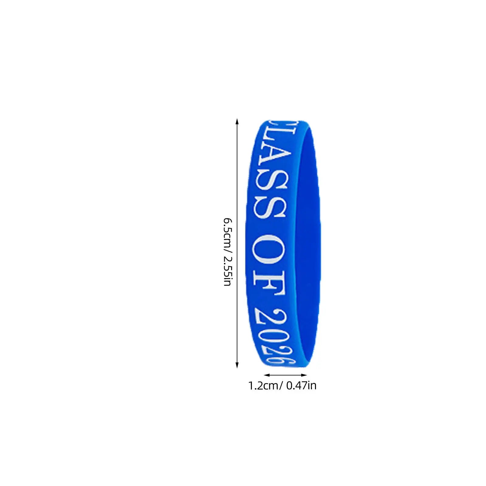 

32pcs Class Of 2026 Graduation Wristbands Class Of 2025 Letter Graduation Silicone Bracelets Congrats Grad Bracelets Bangles