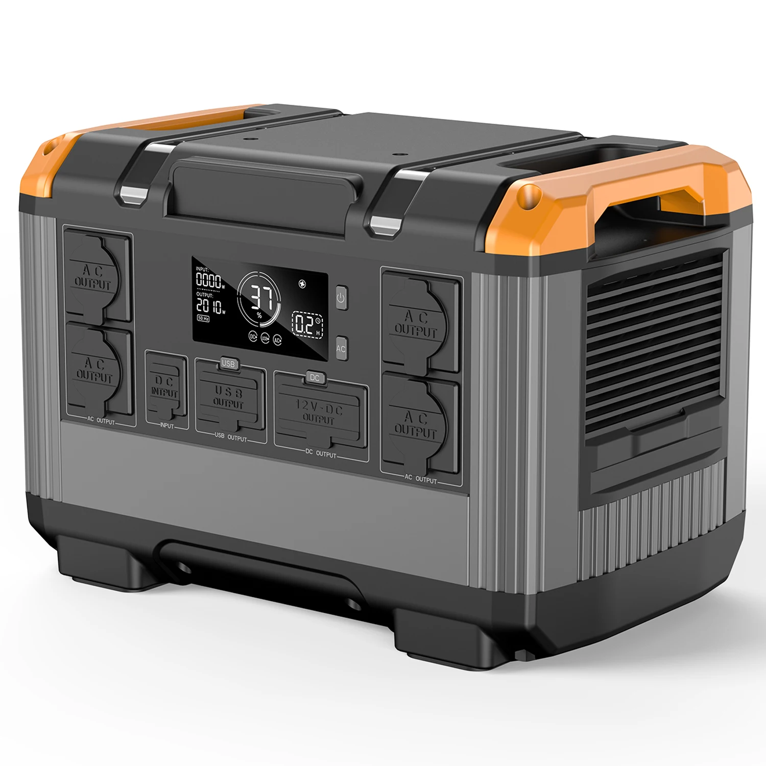 LiFePO4 lithium battery pack 100V 110V 120V 220V 230V AC power station 2000W 2500W portable solar generator power station