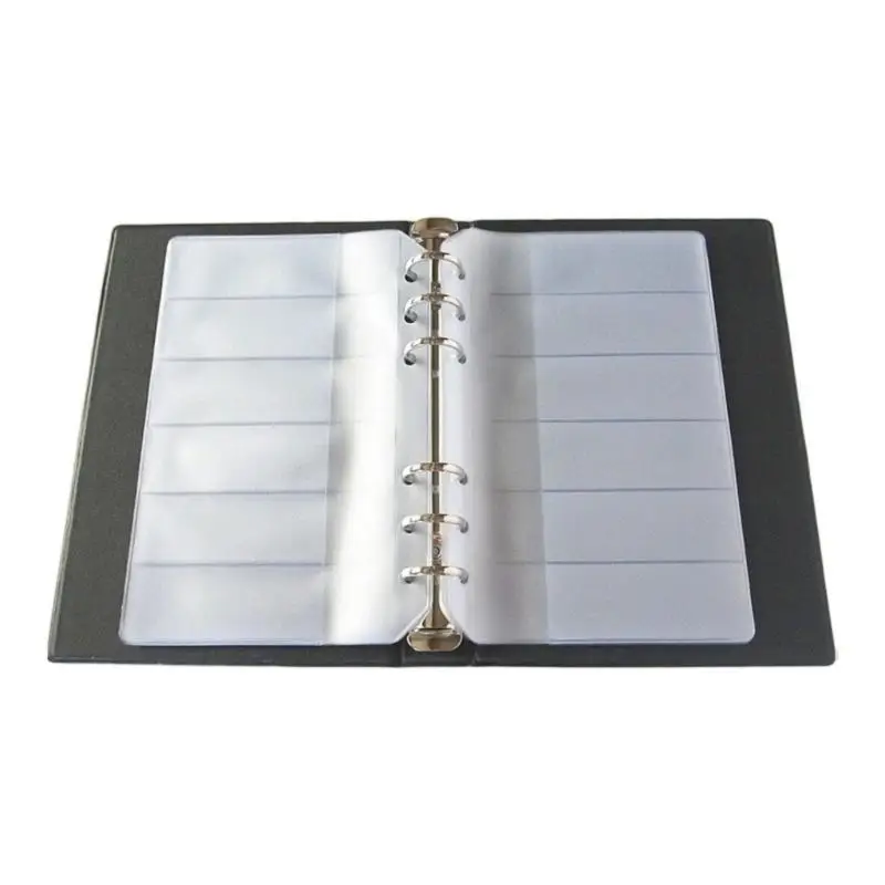 

R53C PVC Component Sample Book With 20 Pages Resistor Assortment For Resistors Capacitor Inductors Storage Book