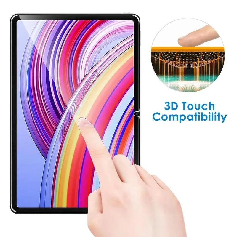 Dla Xiaomi Poco Pad 12.1 2024 hartowanego szkła Screen Protector Anti Scratch HD przezroczysta folia ochronna na MIPad Poco Pad 12.1