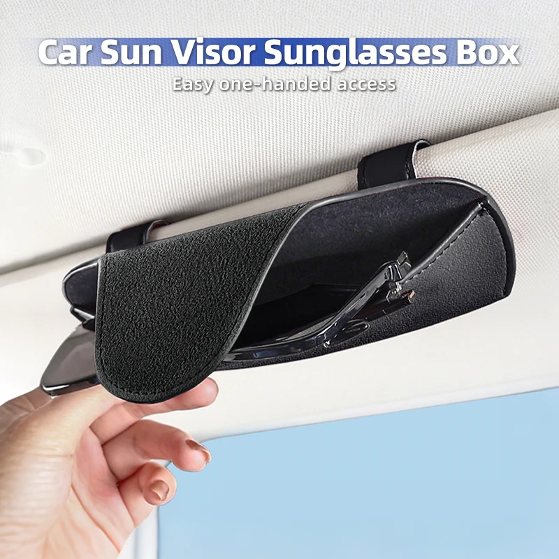 Car Visor Glasses Holder Clip Sunglasses Storage Case Interior For Lexus UX250h RX450h CT200h RX400h NX300h RX350 RX300 GX470