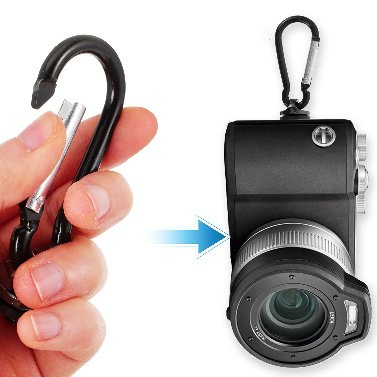 

2 Pcs Camera Strap Shoulder Buckle Belt Hook Portable Heavy with for Outdoor Miss