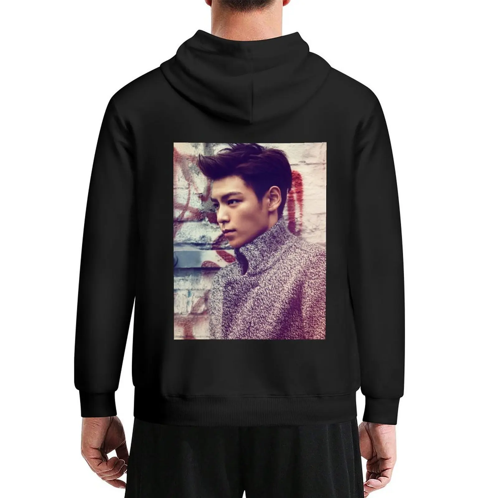 

TOP BigBang Kpop Korea Choi Seung Hyun Hoodie clothes for men men's clothing men's sweat-shirt autumn hoodie man