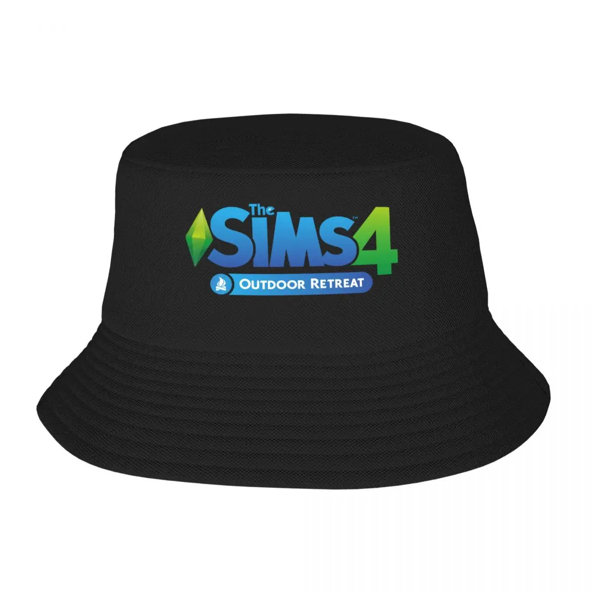 Sims 4 Business Simulation Game Bucket Hat, Unisex Boné, Boné de camionista, Boné de pescador