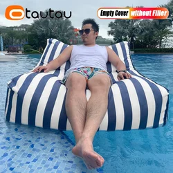 OTAUTAU New Upgraded Bean Bag Cover Without Filler Has Inner Liner for Sale Home Outdoor Pool Float Waterproof Pouf Saon SF215