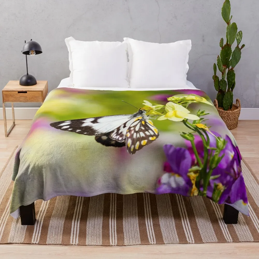 

Butterfly Magic Throw Blanket Bed Soft Beds Blankets