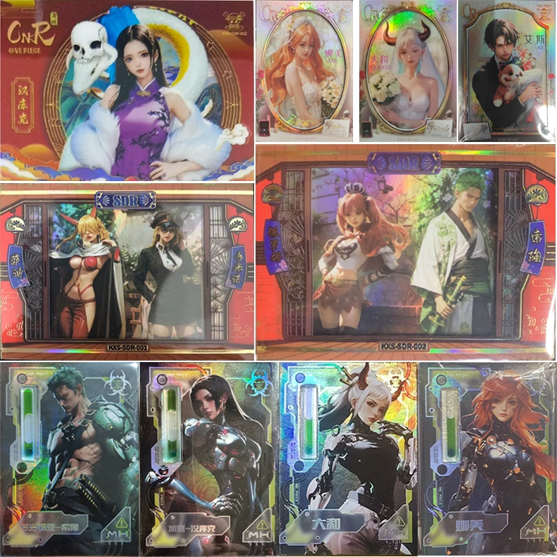 

Anime One Piece Luffy Zoro Nami Robin Yamato Hancock Ace Perona Vivi Uta Rare Collectible Cards Christmas Birthday Gift Toys