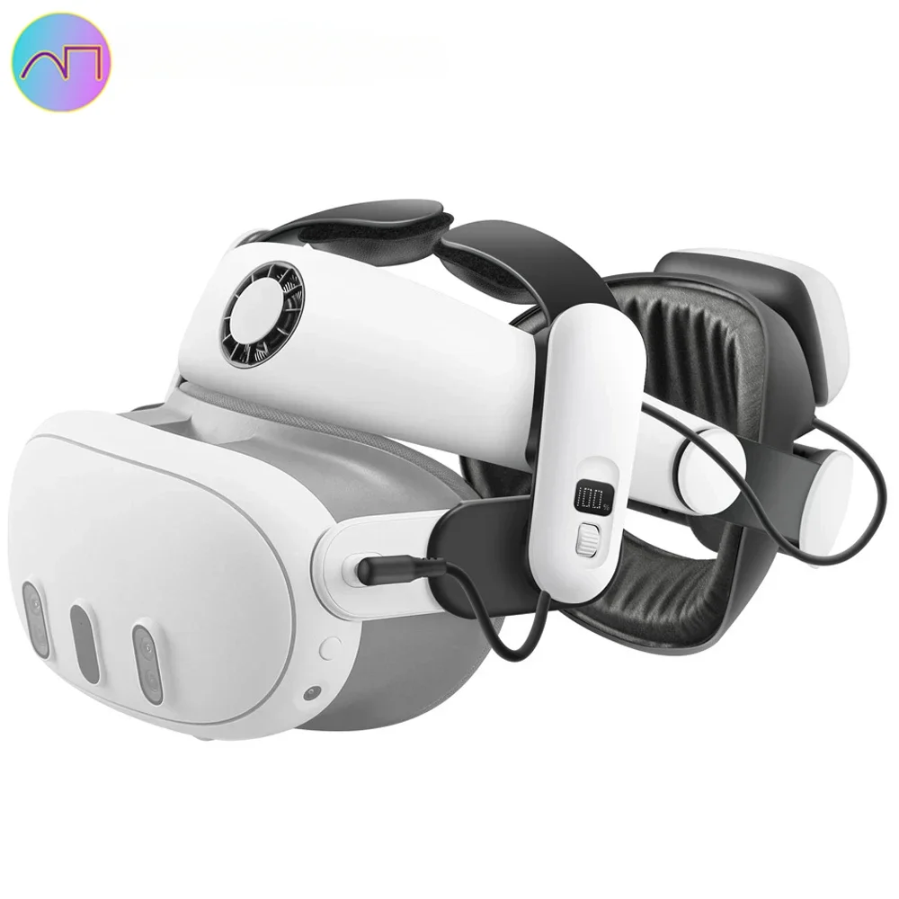 

Аксессуары VR, совместимые с аккумулятором для кондиционера Meta Quest 3S с возможностью горячей замены