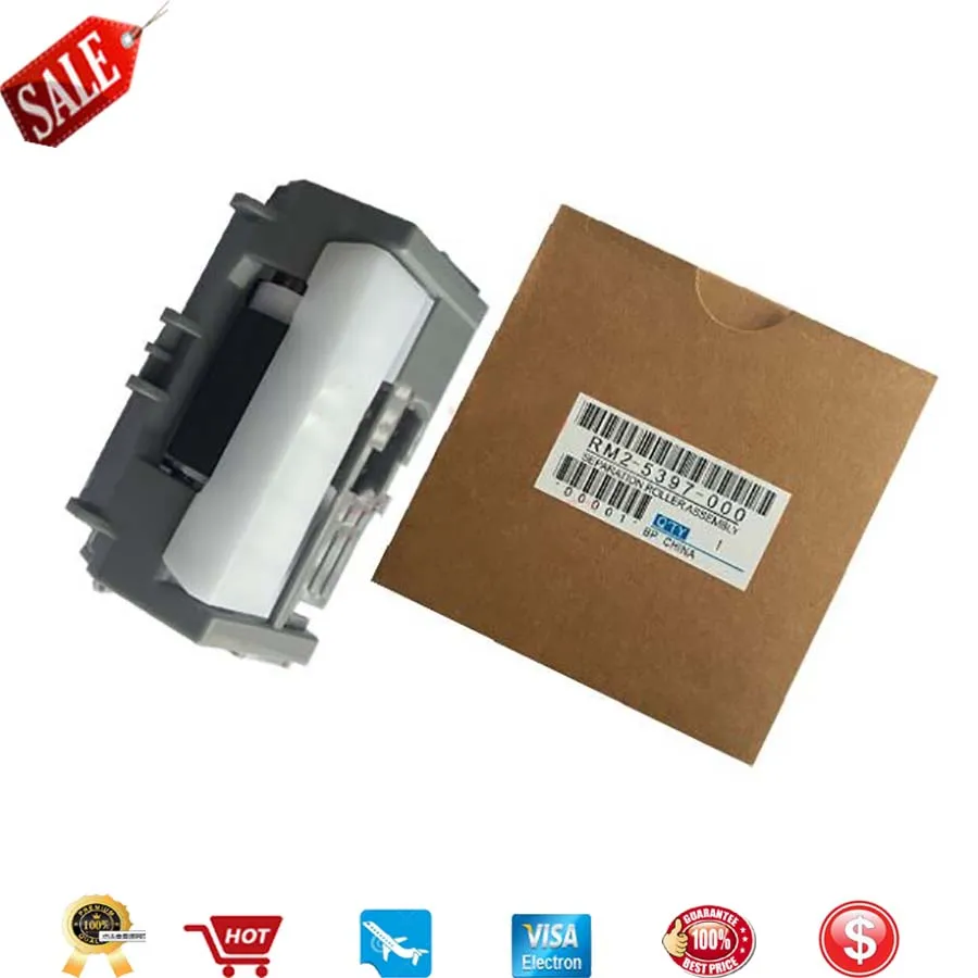 

5 шт. X новый RM2-5397 RM2-5397-000 для HP LaserJet Pro M402 M403 M426 M427 T2, детали принтера с разделительным роликом