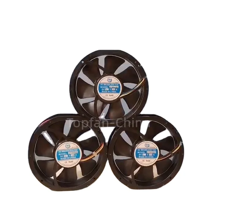 4412 FGPR-194  DC Reversible Fan 12V/24V 4800rpm 136X28mm Reversible direction of rotation for ventilation units