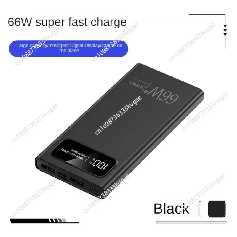 Power Bank 30000mAh 66W Super Ultra Fast Charging External Battery Charger PD 20W PowerBank for IPhone 13 14 Pro