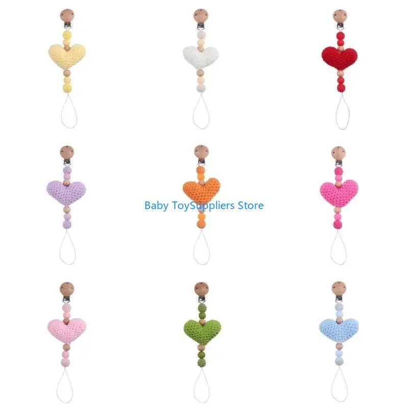 

R1WF Pacifier Chain Chain Clip Baby Pacifier Clip Soother Dumy Chain