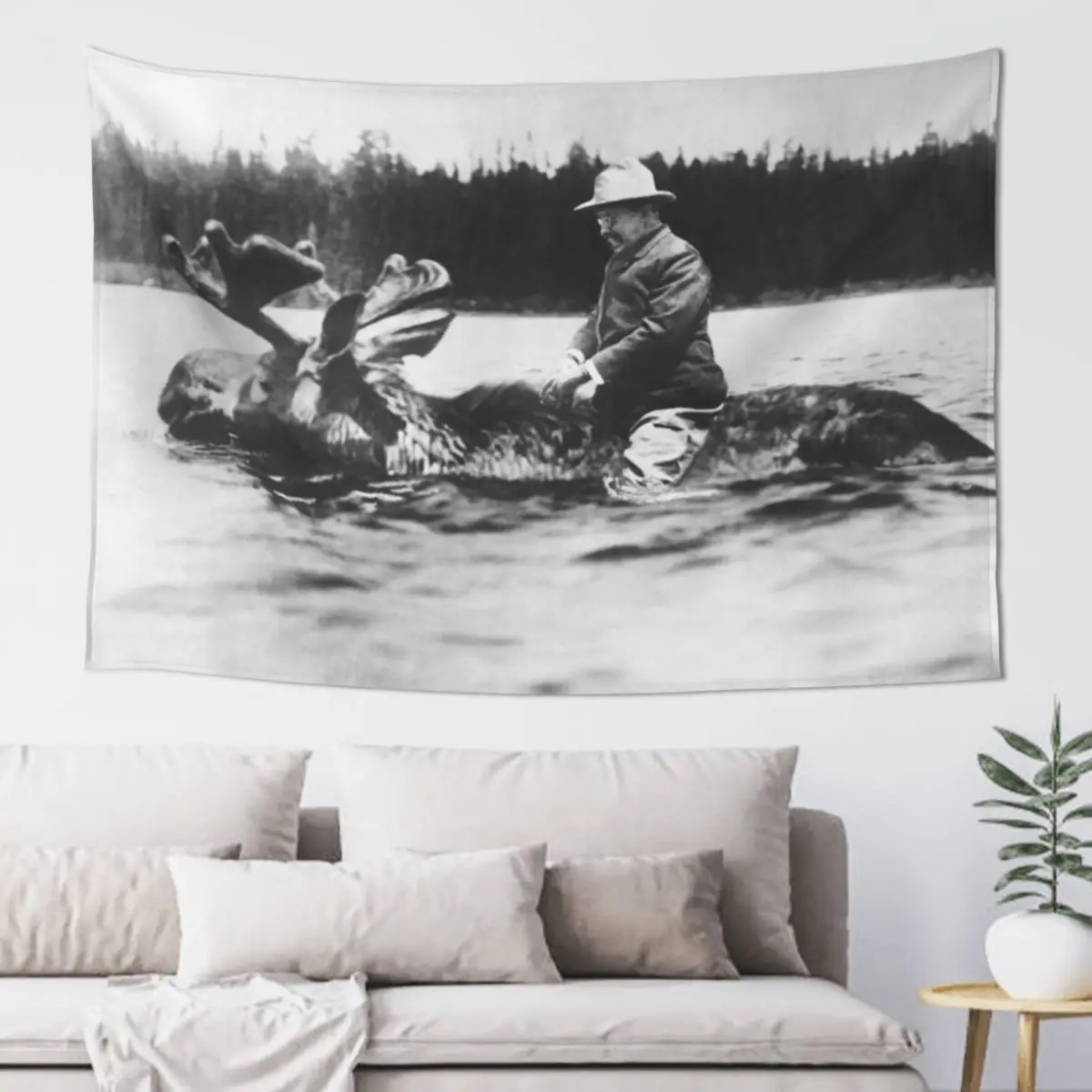 

teddy roosevelt Tapestry Decorative Wall Mural Hanging Wall Tapestry