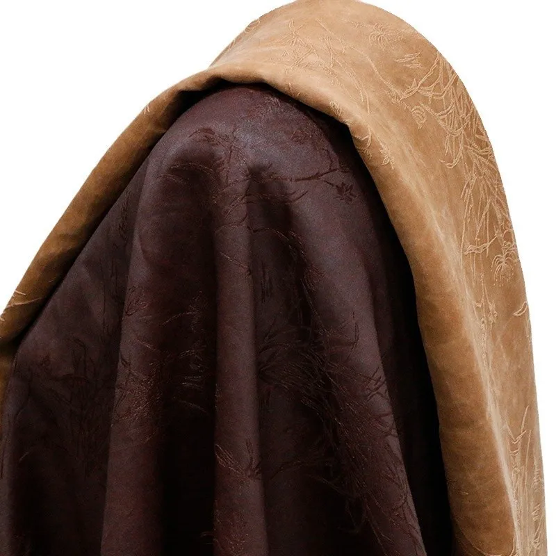 Shiny purple red gauze lapis 28mm full score silk fabric Chinese-style new clothing