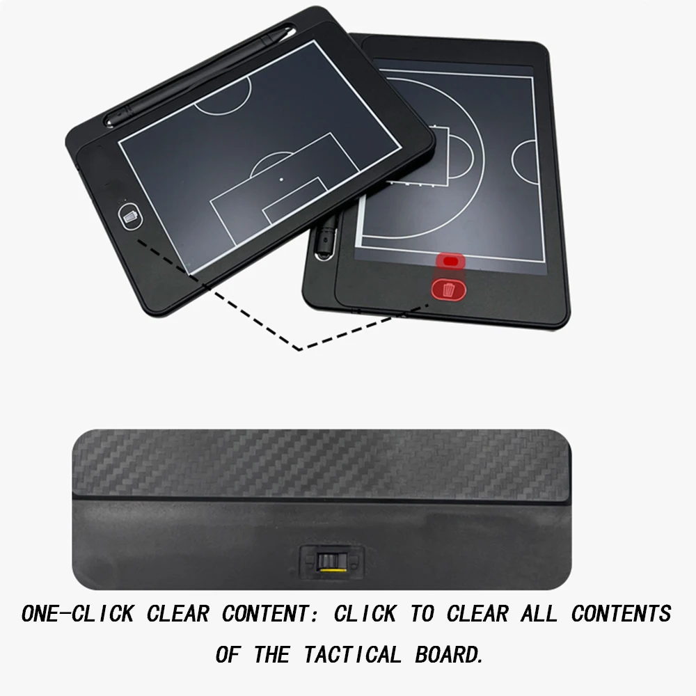 Mini tavolo tattico da basket tavolo da gioco magnetico per allenatore piano lezione calcio tavolo tecnici portatile per competizioni e atletica leggera