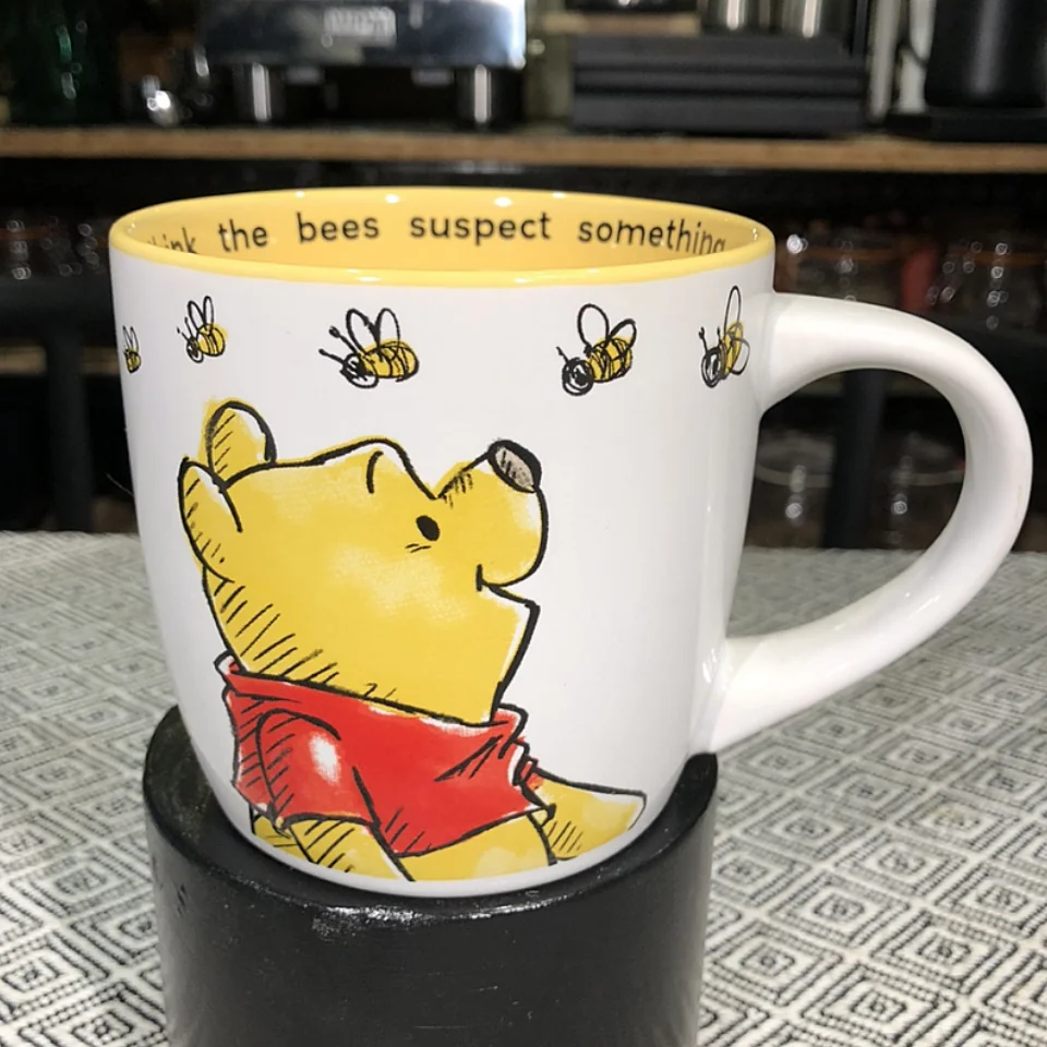 2024 Hot Sale Disney Bear And Tigger Mug Cute Cup Ceramic Mugs Coffee Cups Breakfast Cups Birthday Gifts For Children