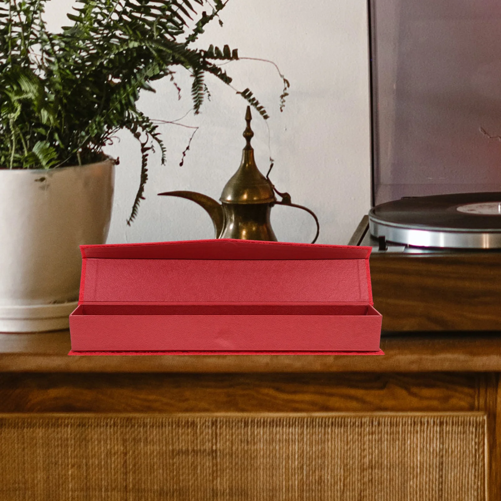 กล่องม้วนพู่กันจีน โครงสร้างแข็งแรง กล่องของขวัญสุดหรู บรรจุภัณฑ์แบบพกพา โซลูชั่นการจัดเก็บและแสดงผลงานแบบพกพา กล่องใส่พู่กันจีน