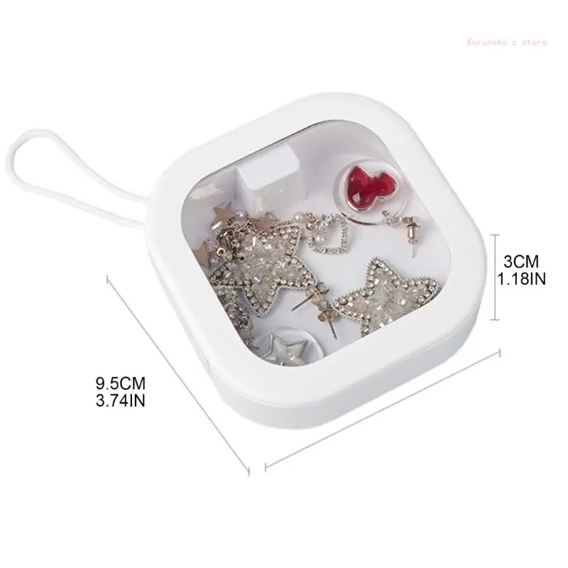 ที่คาดผม ออแกไนเซอร์ แบบพกพา Travel Qtip Holder Hair Accessories Storage Boxs Hair Clips Supplier Cotton Swabs Stackable