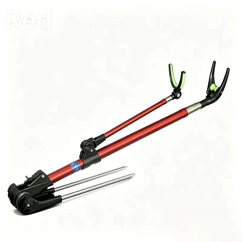 Fishing gear stainless steel bold fishing rod holder with floor insert fishing chair dual-purpose telescopic
