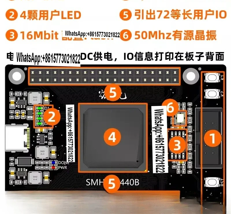 Ep4ce40 co-re board fpga for  development board al-tera for cyclone iv fpga AC440B  In stock