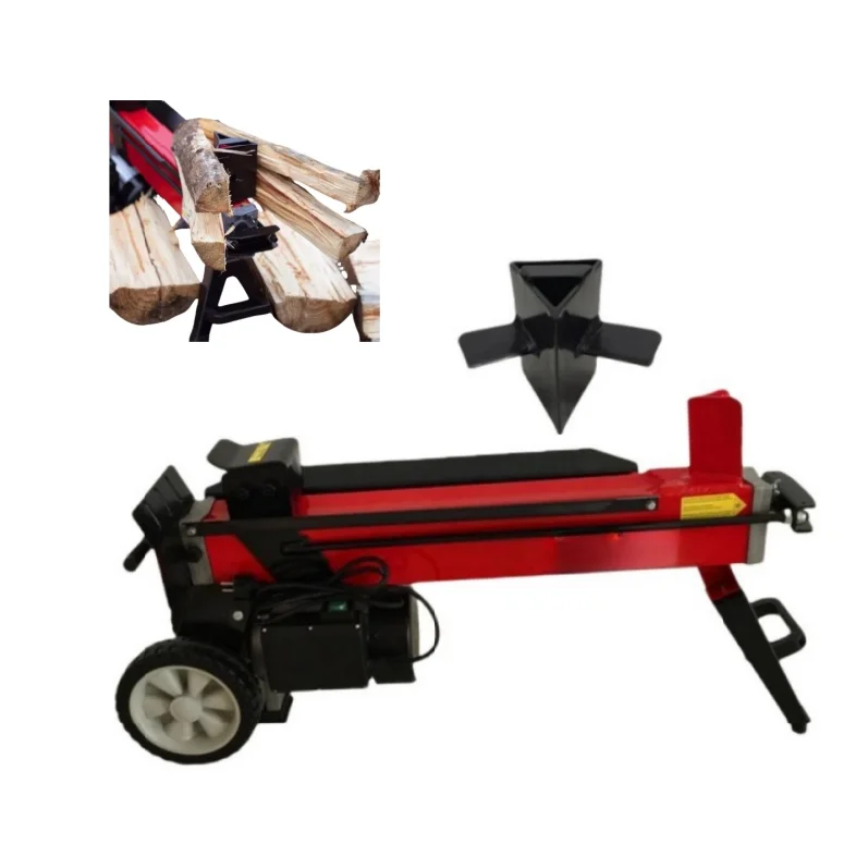 Powerful Electric Easy to Operate Mini Log Splitters 6 Ton & 8 Ton with Motor for Agricultural Firewood Splitting