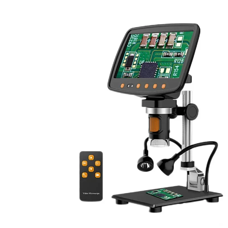 MS1 microscópio digital de 7 polegadas saída HDMI de alta definição