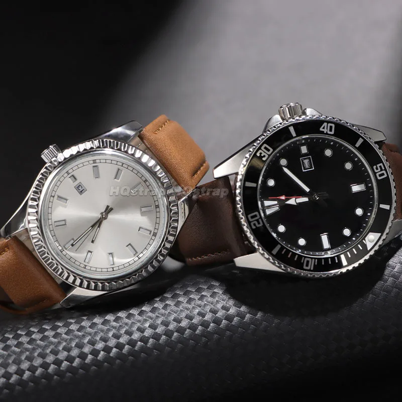 レザーストラップ 18 ミリメートル 20 ミリメートル 22 ミリメートルカーフスキンソフト快適な時計バンドセイコーブレスレットスポーツ防水交換用リストバンド