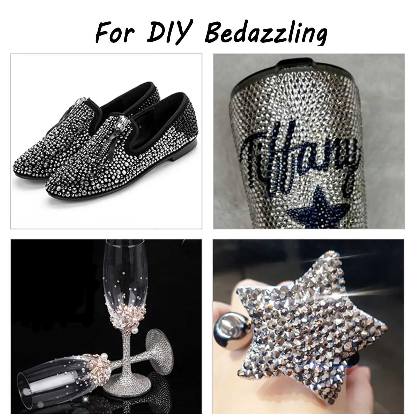 Silberne Flatback-Harz-Jelly-Strass-Steine 2mm 3mm 4mm 5mm 6mm – Künstliche Edelsteinperlen für Bastelarbeiten, DIY-Nagelkunst und Charms-Zubehör – Detail 5