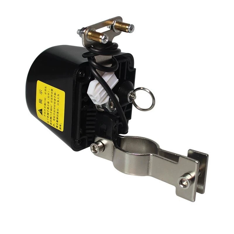 Vanne papillon de manipulateur automatique pour pipeline, vanne à bille, coupure de gaz et d\'eau, 12V, 1/2 po, 3/4 po, Chr15, Chr20