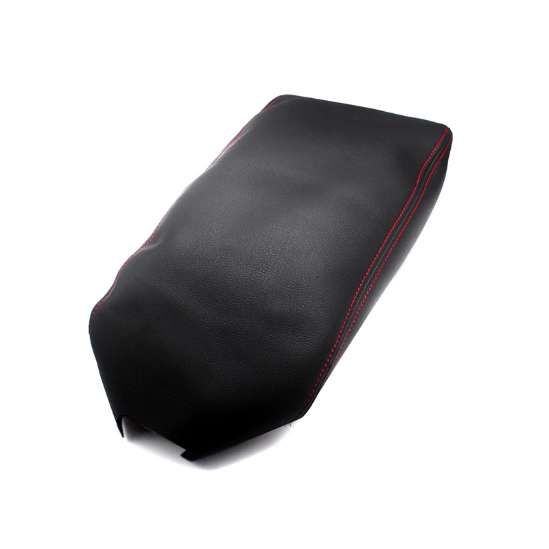 Soft Leather Armrest Cover For Toyota Camry 2012 2013 2014 2015 2016 2017 Car Center Control Armrest Box Skin Cover Sticker Trim