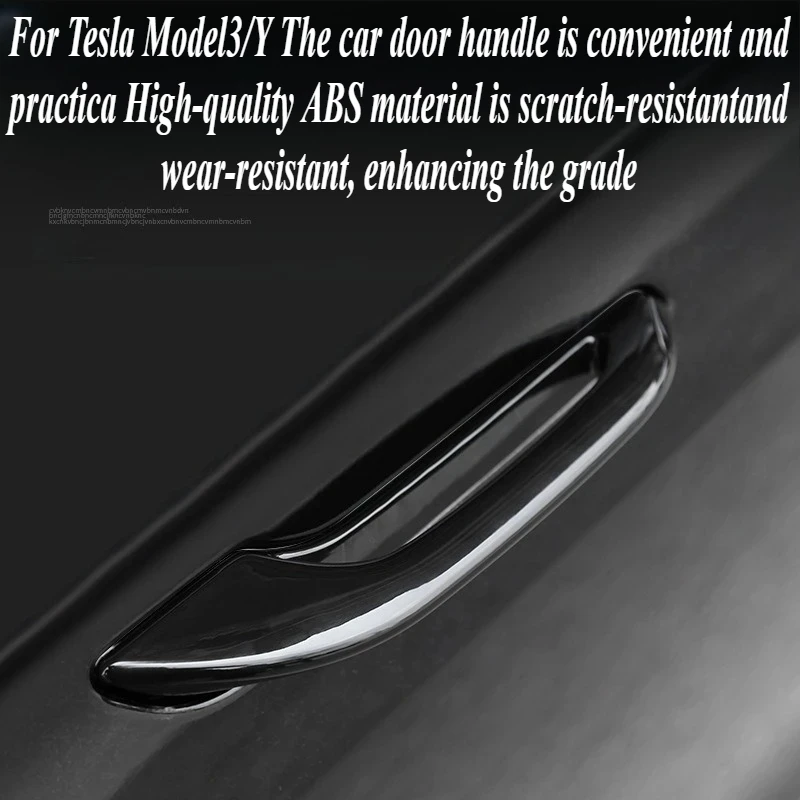 For Tesla Model 3 Y 2023-2024 Easy Anti-Freeze Door Handle Cover Direct Fit Winter Protection Exterior Upgrade Auto Accessories