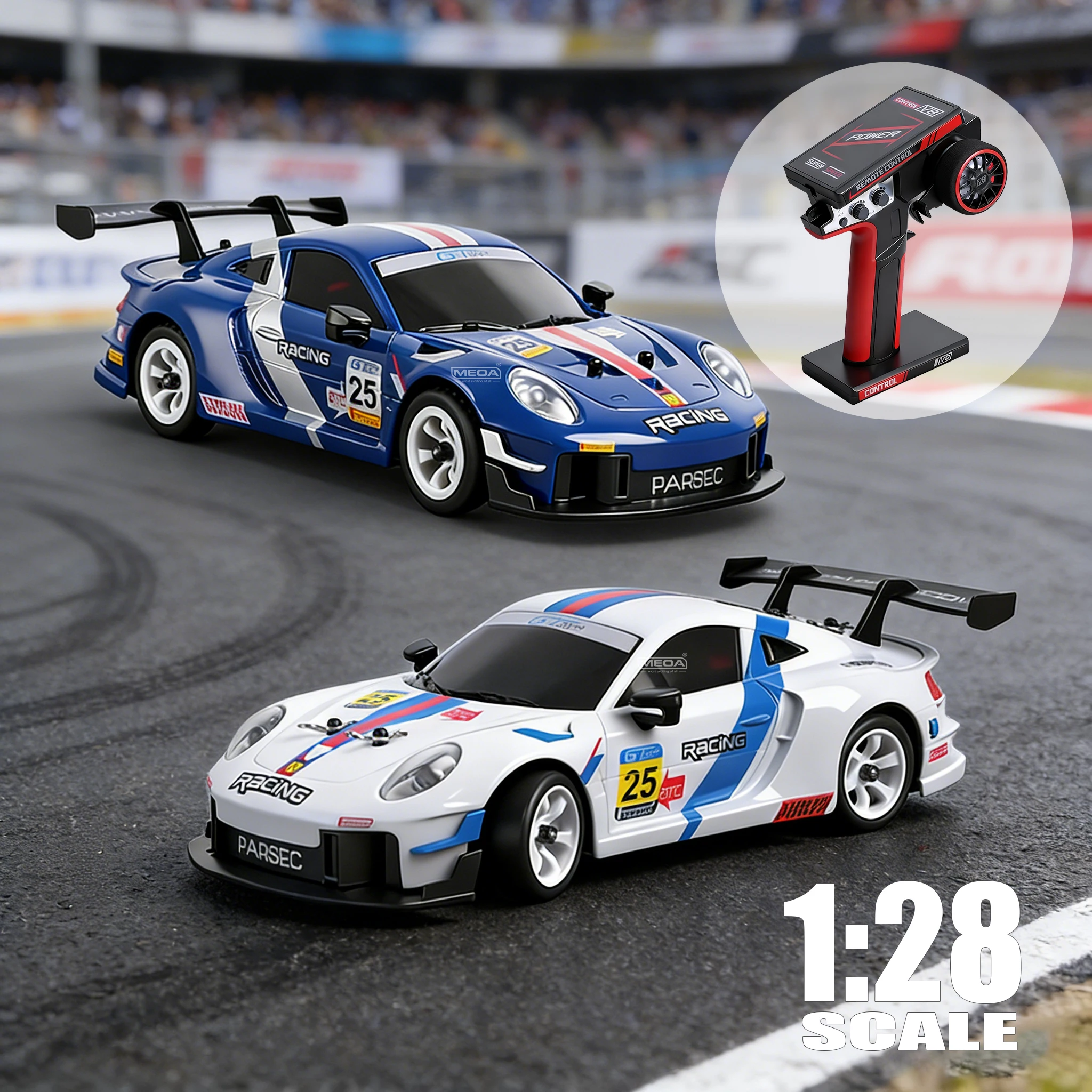 WLtoys 284019-A 4WD Auto da corsa telecomandata 284191 1:28 Drift Mosquito RC Car 2.4G 30 km/h Auto RC ad alta velocità ﻿