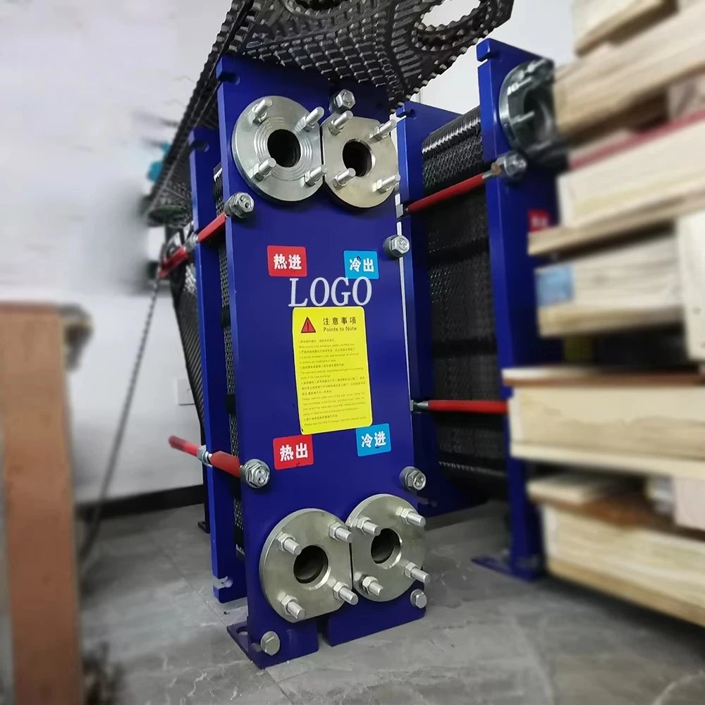 

Customized 304 Stainless Steel Homebrew Cooling Machine Beer Wort Chiller 60 Plates Plate Heat Exchanger for Beer Brew