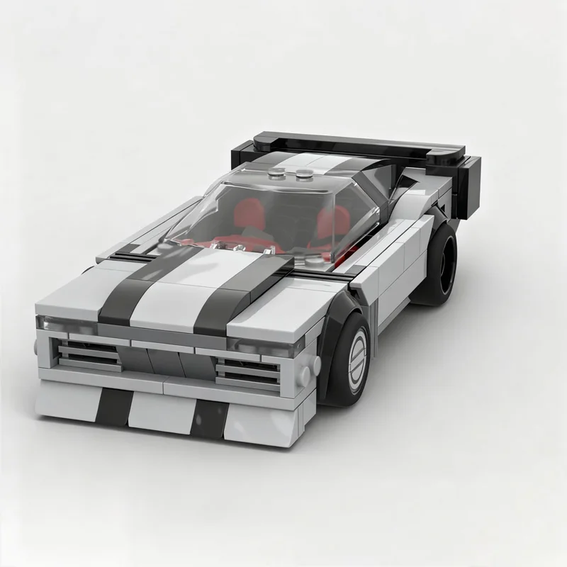 Speed Racing Car Model MOC Building Bricks High-Performance Sports Car Modular Technology Children Holiday Gifts Assemble Toys