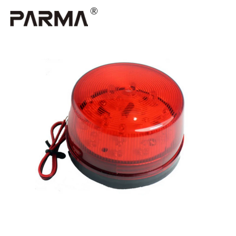 

Red Strobe Warning Light 12v 24v 220v Flashing Beacon Led Indicator Lamp for Security System