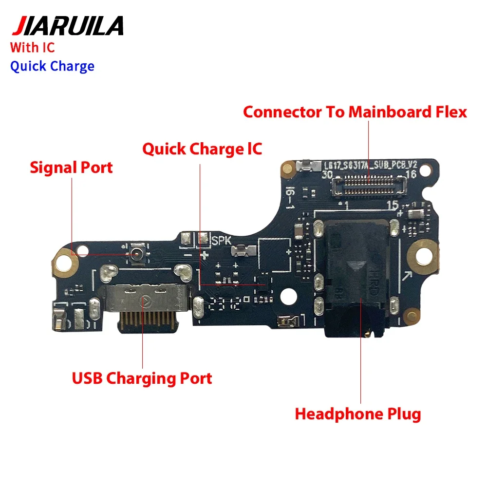 USB Charger Charging Port Dock Connector Board Flex Cable For Blackview A52 A70 A80 A95 Mega 1 Oscal C80 Tab 11 12 Oukitel C35