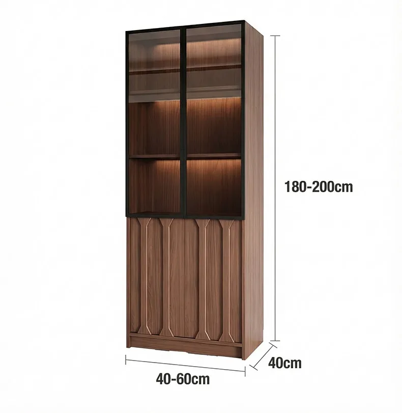 

CX antique living room TV cabinet against the wall small apartment storage, floor locker