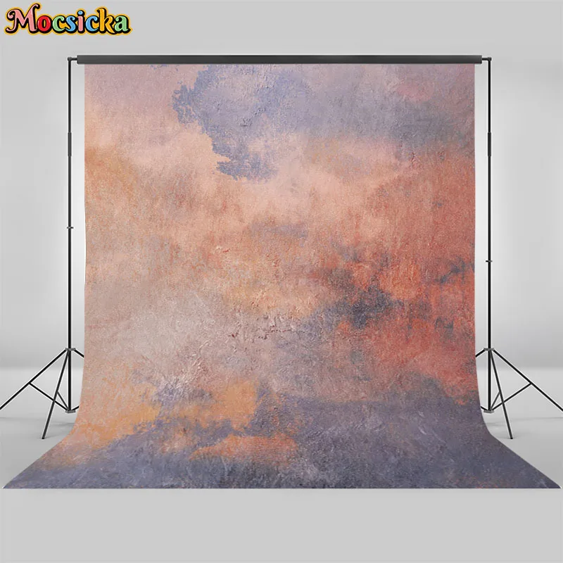 Abstract Photography Background Abstract Colorful Paint Oil Painting Graffiti Adults Child Portrait Backdrop Photo Studio Props