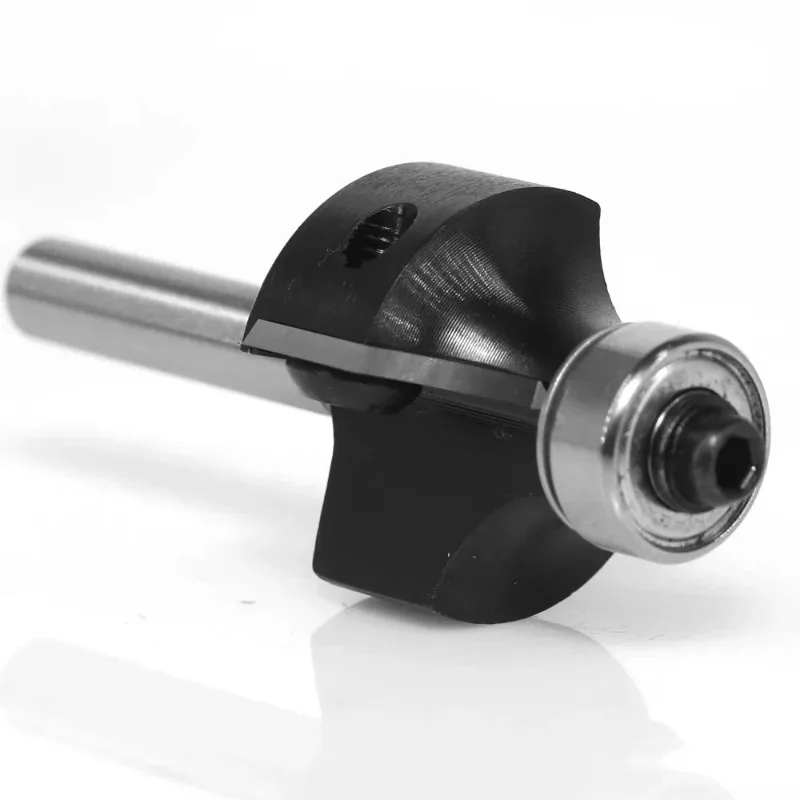 Replacement Insert Style Carbide Corner Round End Mills 1/4 Radius 1/4 Shank Ruter Bit Woodworking Milling Cuttters