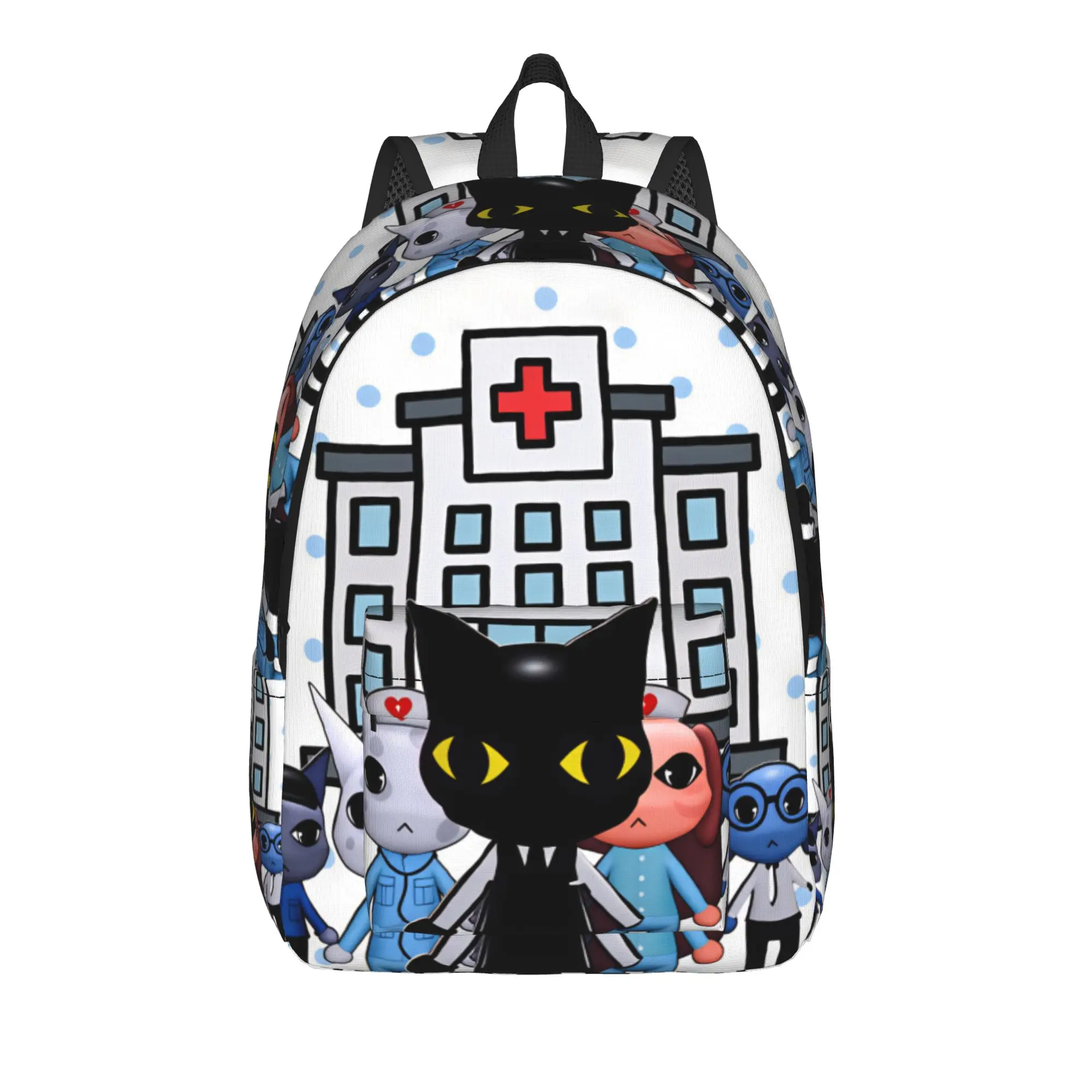 Animal Hospital Anomaly Backpack  Style Backpacks Boy Travel Durable School Bags Colorful Rucksack