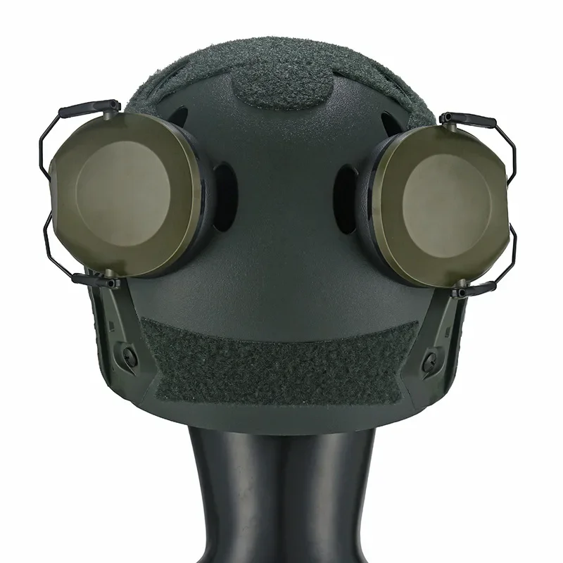 Imagem -06 - Tactical Hunting Ear Defenders Anti-noise Ear Muff Proteção Auditiva à Prova de Som para Fotografar Apto para Capacete Rápido Ach Mich V10