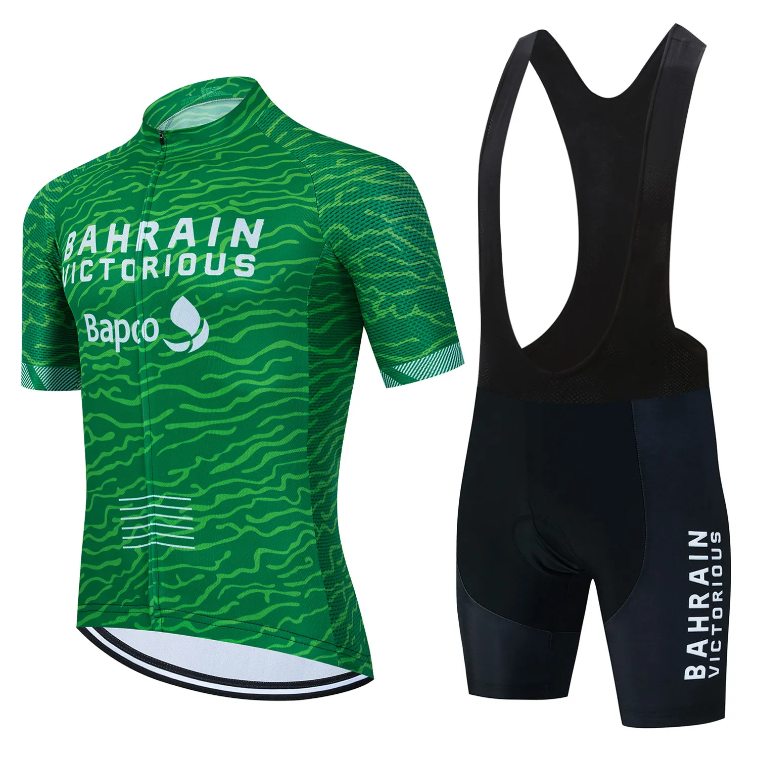 2023 Bahrain Team Cycling Clothing Man\'s Summer MTB Bike Suit Short Sleeve Bike Clothes Ropa Ciclismo Hombre Cycling Jersey Sets