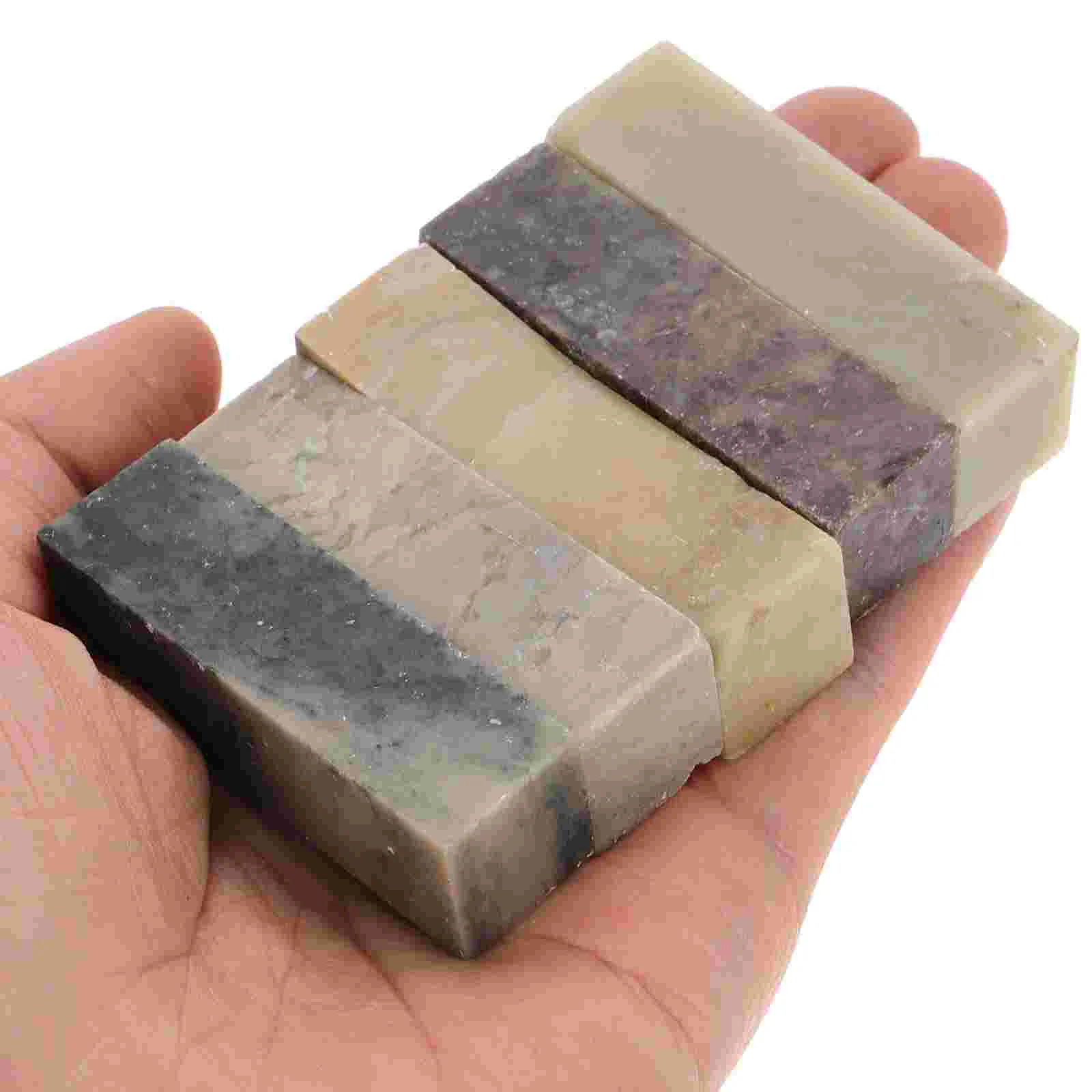 5 Pcs Chinese Painting Seals Handycraft Tool Shoushan Stone Calligraphy Engraved