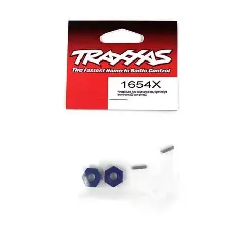 TRAXXAS 1654X 12mm Metal Wheel Hex Hubs 2PCS For Slash 4x4 High/Low CG RC Car Upgrade Parts