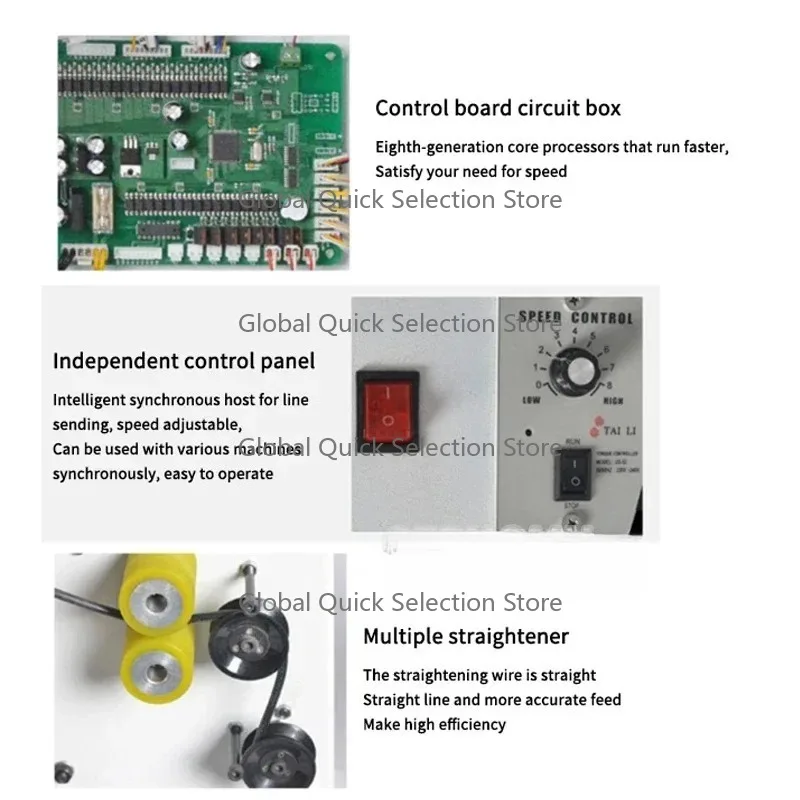 HWJX-FXJ-999 Automatic Induction Wire Pay-off Rack Tool Positive And Negative Wire-laying Pay-off Machine Wire Take-up Equipment