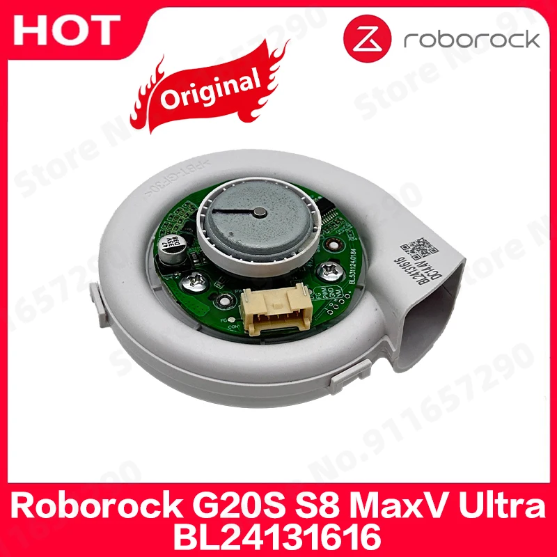 

New Original Engine Ventilator Fan For Roborock G20S S8 MaxV Ultra Vacuum Turbine Motor Robotic Vacuum Cleaner BL24131616