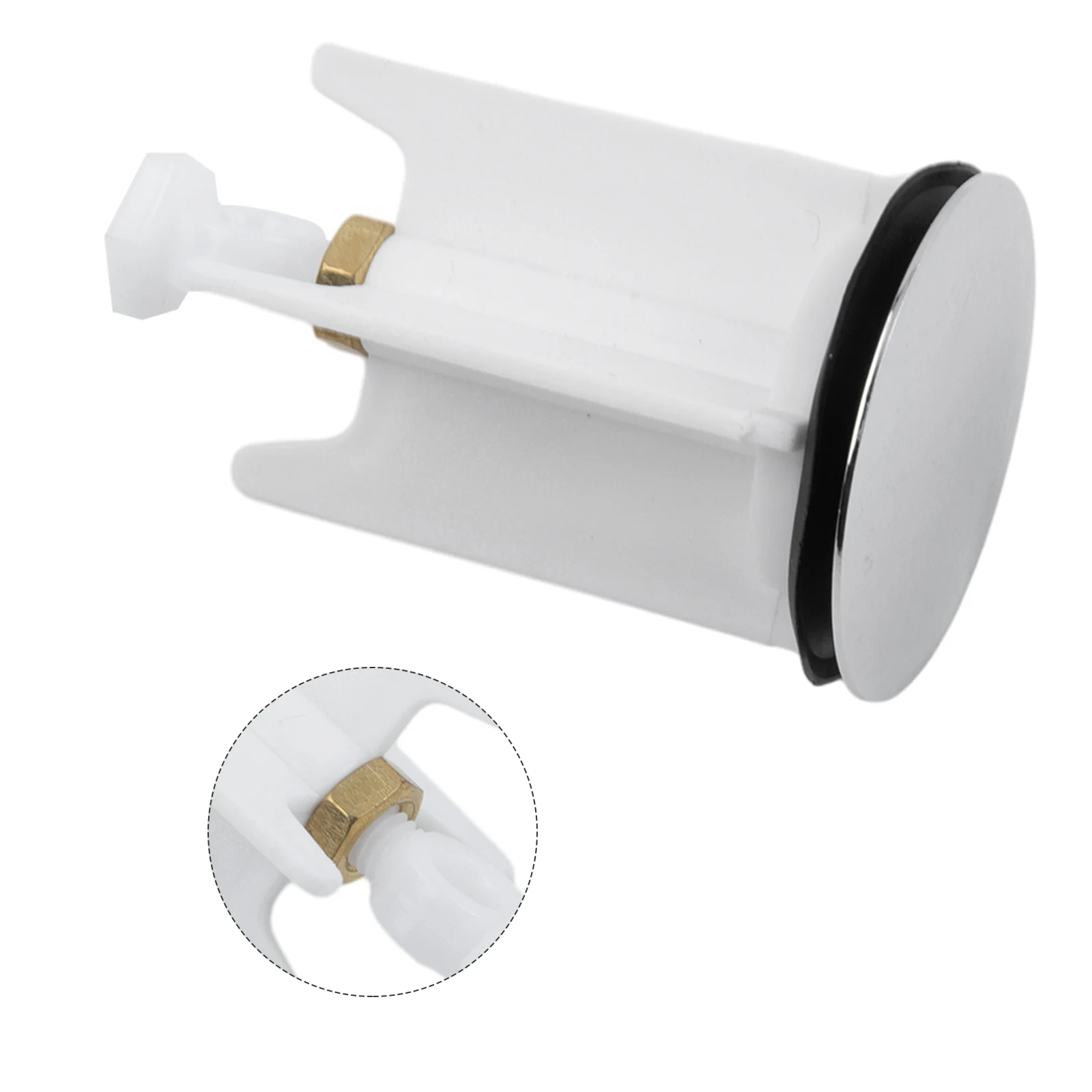 Sink Plug Bathroom 40mm Pop-Up Plug Replacement Drain Plug Stopper Suitable For European Style Basin Pull-down Drain Accessorie