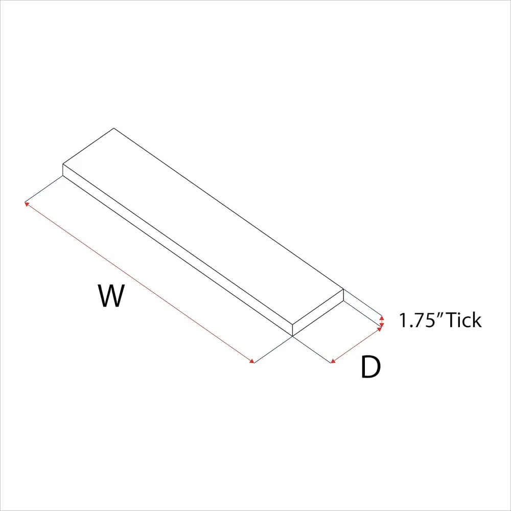 Conjunto de 2 prateleiras de parede resistentes de madeira maciça, estilo rústico, acabamento cinza, 48 polegadas de largura por 10 polegadas de profundidade