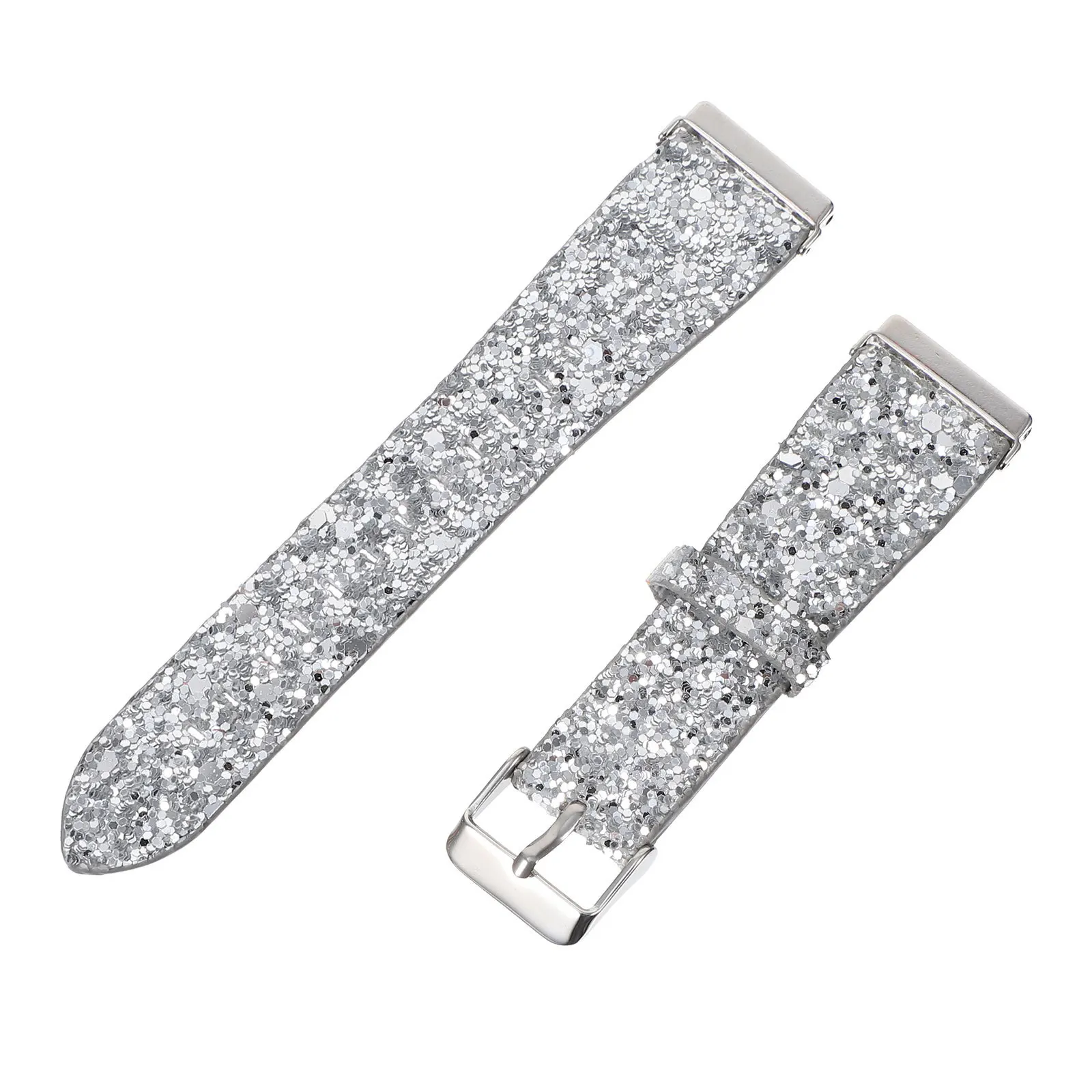 

Glitter Watch Strap Series Compression Molding Durable Wristband Watch Strap Watchband